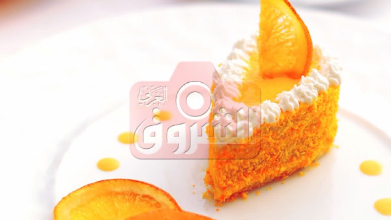 كعكة بالبرتقال