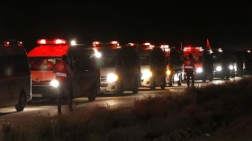 التحالف يقصف طريق قافلة “داعش” المتجهة إلى شرق سوريا