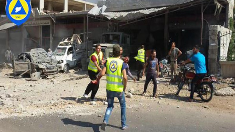 الغارات الجوية على درعا توقف عمل أربعة مستشفيات ميدانية