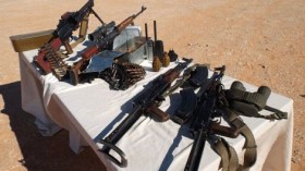 الجيش يحبط عملية إدخال أسلحة بالحدود الجنوبية