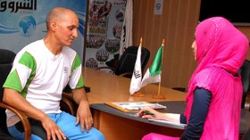 مداعب الكرة قرادي الدراجي يدخل موسوعة غينيس