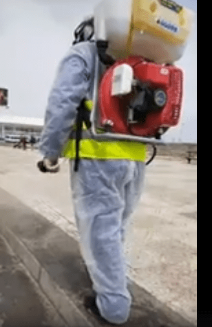 Coronavirus: opérations de désinfection dans les rues de la capitale