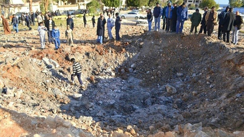 17 قتيلاً في غارات جوية مجهولة في درنة الليبية