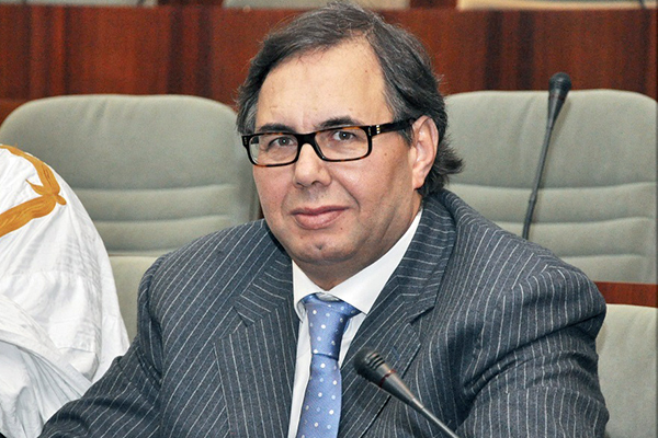 Djamal Bouras, président du parlement panafricain par intérim