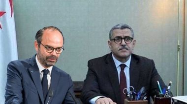 Abdelaziz Djerad reçoit un appel téléphonique de son homologue français