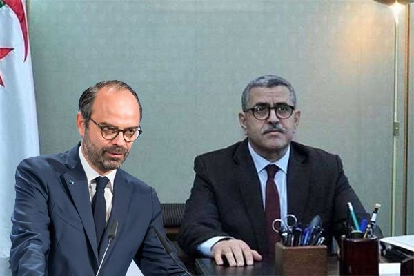 Abdelaziz Djerad reçoit un appel téléphonique de son homologue français