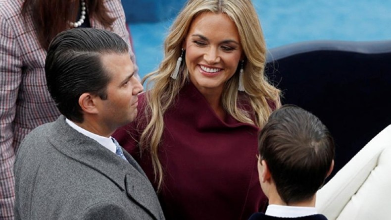 نقل زوجة ترامب الابن للمستشفى بعد فتحها رسالة تحتوي مسحوقاً