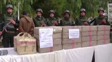 Saisie de près de 10 quintaux de kif traité à Naâma