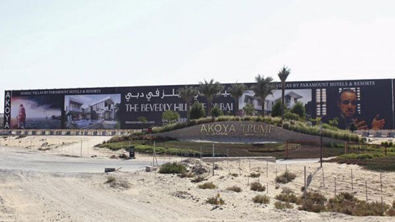 إعادة اسم ترامب إلى مجمع للغولف في دبي