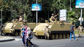 إصابة شرطيين مصريين في انفجار بالقاهرة