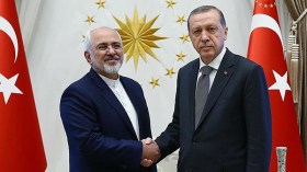 أردوغان يستقبل وزير الخارجية الإيراني في أنقرة