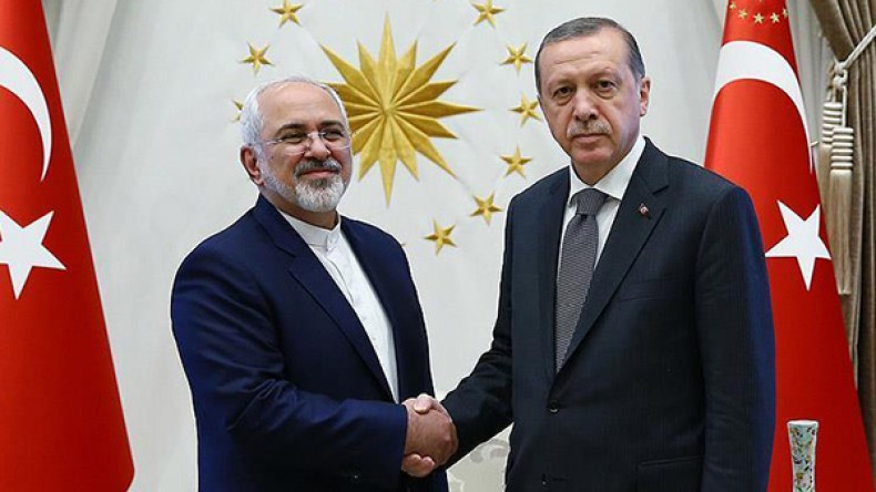 أردوغان يستقبل وزير الخارجية الإيراني في أنقرة