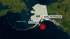 زلزال قوته 8.2 درجة قبالة ألاسكا