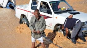 مصرع 19 شخصاً في سيول ضربت مصر