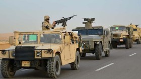 الجيش المصري يعلن عن حصيلة جديدة لعملية سيناء