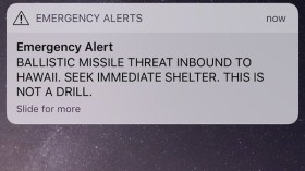 هذا ما حدث في هاواي بعد إنذار كاذب بتعرضها لصاروخ
