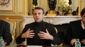 ماكرون: سنضرب إذا تأكدنا من استخدام الكيماوي في سوريا