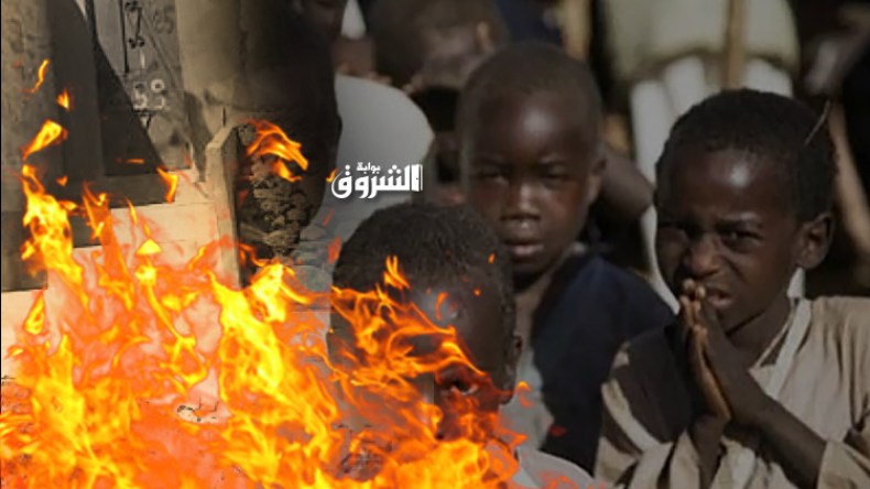 هكذا هلك ثلاثة أطفال أفارقة حرقا داخل كوخ قصديري بوهران!