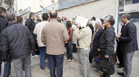 المساعدون التربويون في احتجاج يوم 25 جانفي