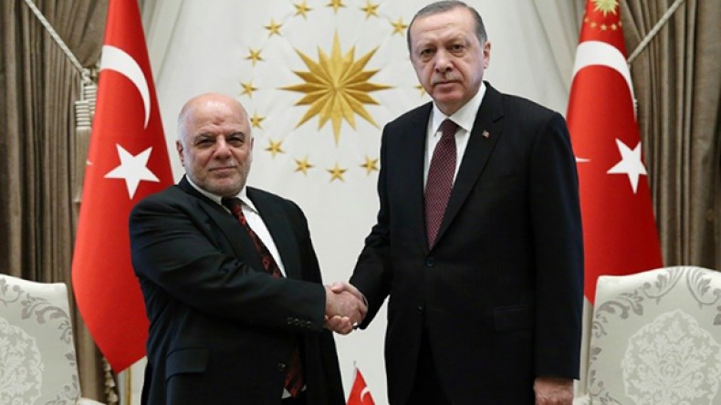 أردوغان يستقبل العبادي