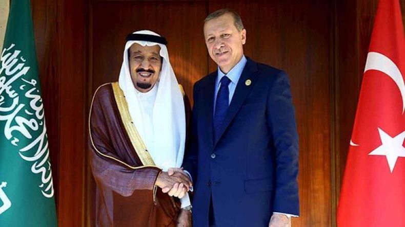 أردوغان والملك سلمان: لا حل في سوريا بوجود الأسد