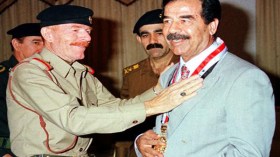 تسجيل منسوب لعزة الدوري يهاجم “داعش” ويدعم “عاصفة الحزم”