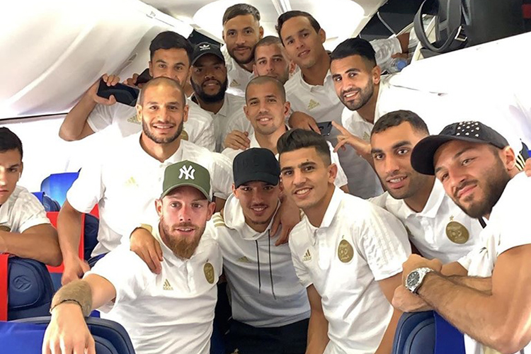 La sélection algérienne s’envole pour le Qatar