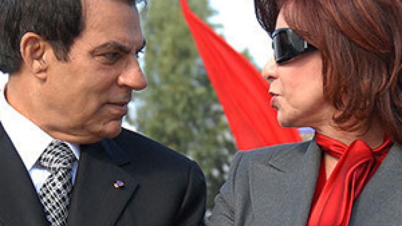 بن علي في غيبوبة وليلى طرابلسي تتخلى عنه