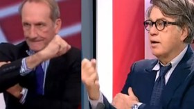 صعاليك السياسة الفرنسية يهينون الجزائريين على المباشر