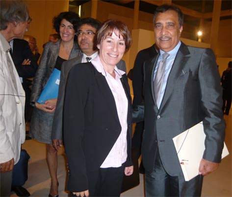 Chérif Rahmani et Fadela Amara au Forum « Villes nouvelles en Méditerranée »