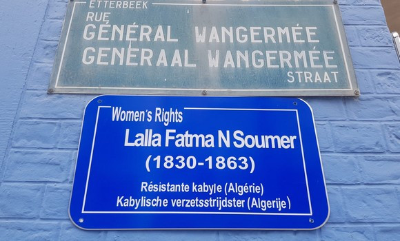 Quand une commune bruxelloise baptise une rue du nom de “Lalla Fatma N’Soumer”