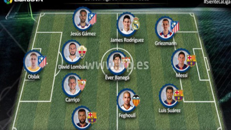 “فغولي” في الفريق المثالي للرابطة الاسبانية الأولى