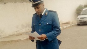 الشاب بلال الصغير يتحوَل إلى ضابط شرطة