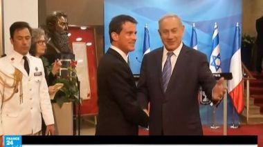 نتانياهو يرفض مبادرة السلام الفرنسية