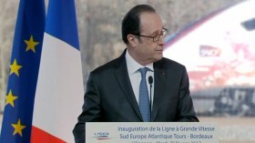 إطلاق نار خلال خطاب للرئيس الفرنسي.. شاهد كيف تصرف