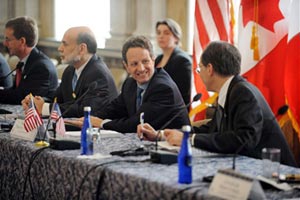 G7 ministers hold US finance talks