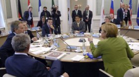 Conférénce du G8 sur Gaza