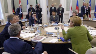 Conférénce du G8 sur Gaza