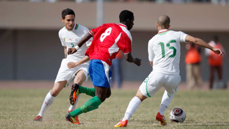 غاساما باكاري بابا سيدير مباراة الجزائر ورواندا