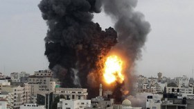 استشهاد ناشطين فلسطينيين اثنين في غارة إسرائيلية على غزة