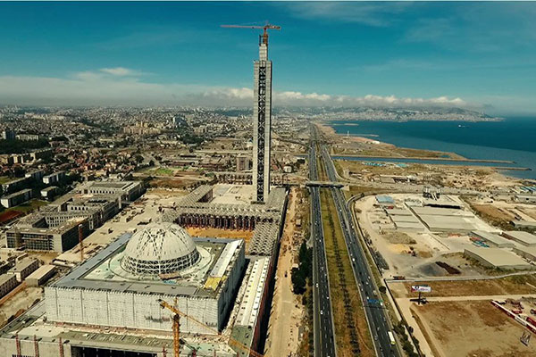 La Grande Mosquée d’Alger réceptionnée fin 2018
