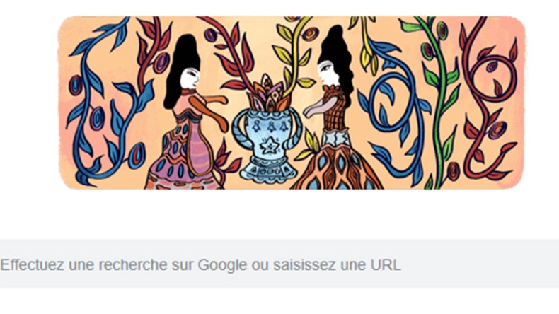 غوغل يحتفي بالتشكيلية باية محيي الدين