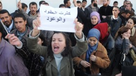 تقارير أمنية عن الأساتذة المتمسكين بالإضراب