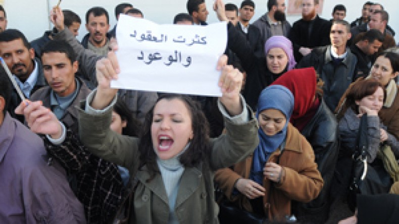 تقارير أمنية عن الأساتذة المتمسكين بالإضراب