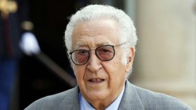 الإبراهيمي والعربي يبحثان الأحد رؤية الائتلاف السوري الجديدة