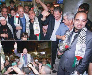 The Algerians of Gaza-bound freedom flotilla receive hero's welcome in Algiers