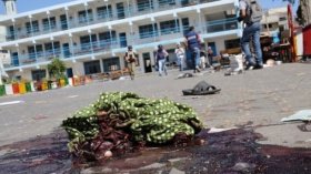 استشهاد 16 فلسطينياً في قصف إسرائيلي لمدرسة شمال غزة