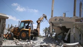 إصابة مزارع فلسطيني بنيران جيش الاحتلال في غزة
