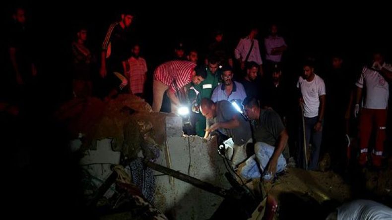 استشهاد طفل فلسطيني في غارات إسرائيلية على غزة