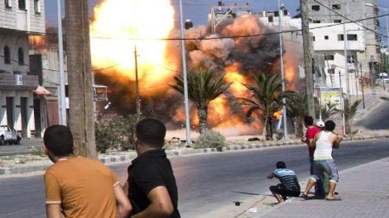 استشهاد فلسطينيين اثنين في قصف إسرائيلي غرب غزة